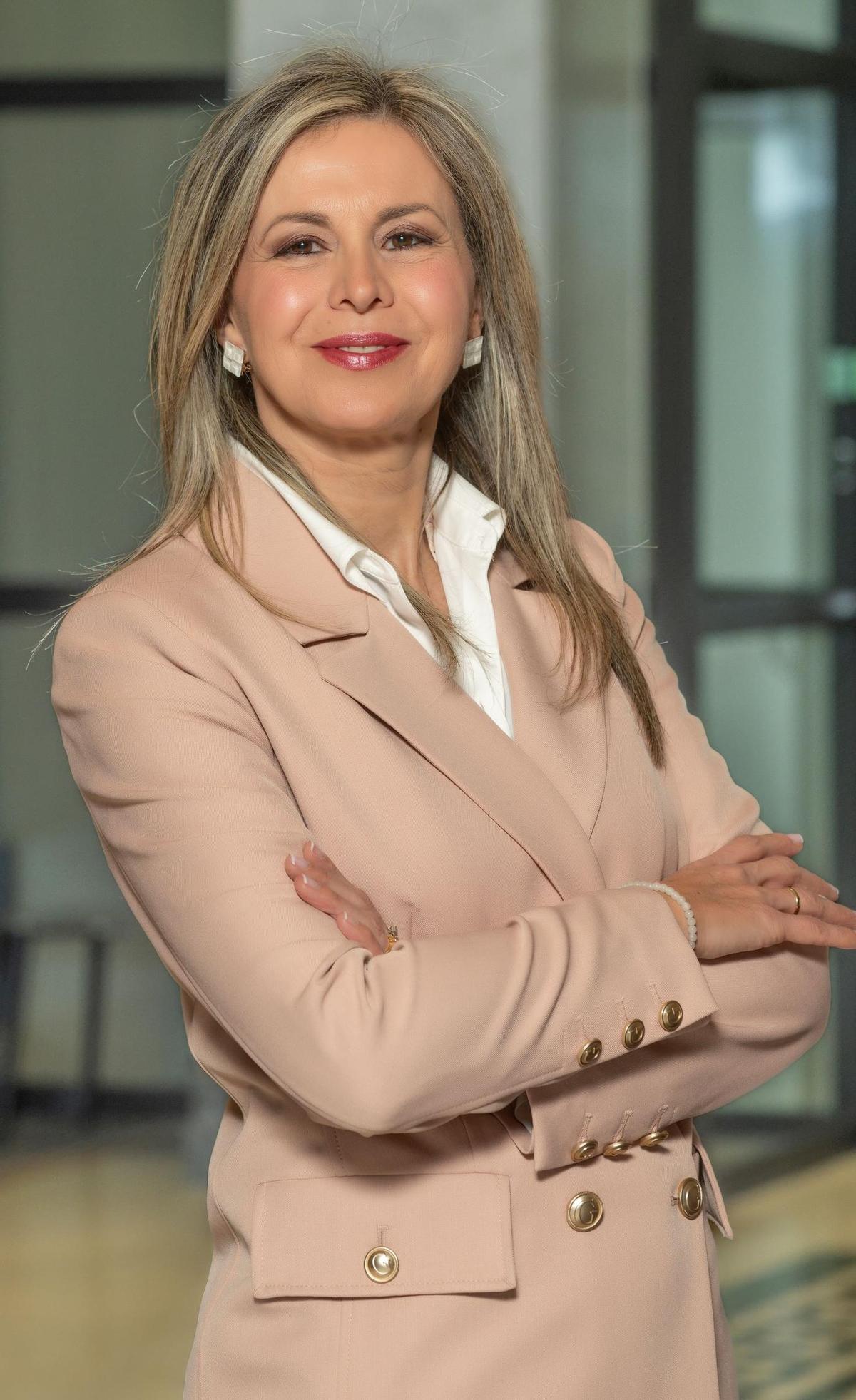 La directora territorial de CaixaBank, Olga García.