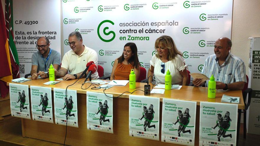 La AECC retoma la actividad “Zamora, muévete por tu salud”