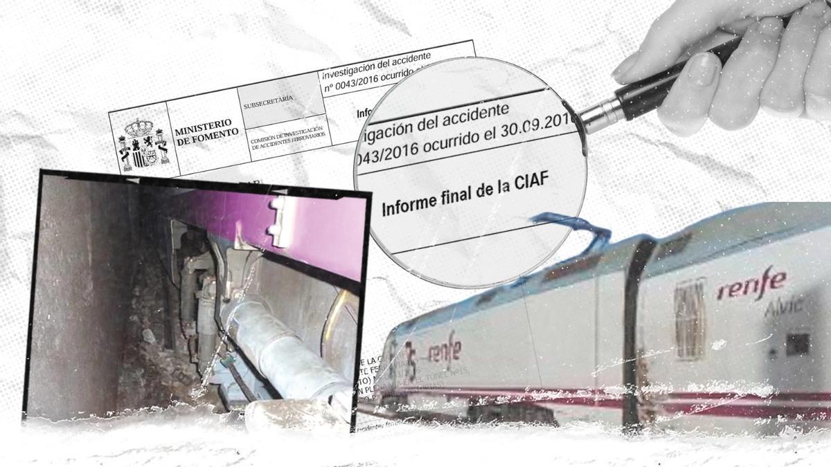 El descarrilamiento en Asturias que fue precedente de Adamuz: un tren se salió por completo al romper el carril y se pidió cambiar la vigilancia de las vías