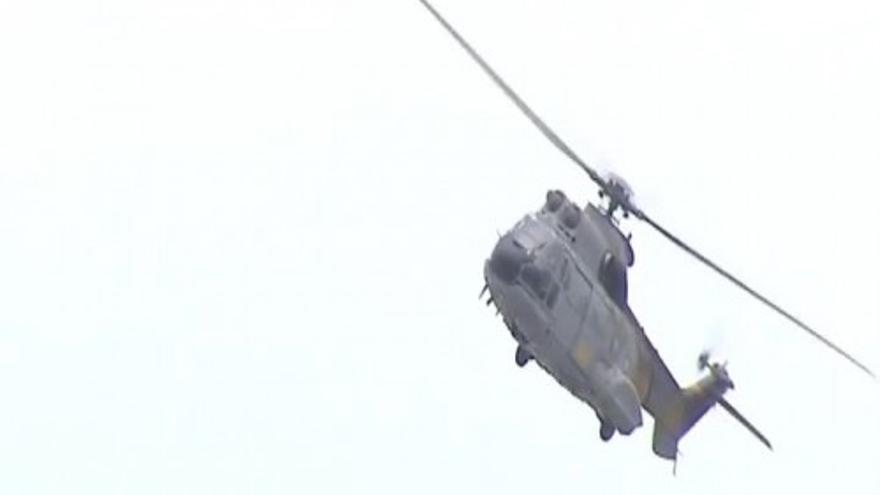 Rescatados nuevos restos del helicóptero siniestrado en Canarias