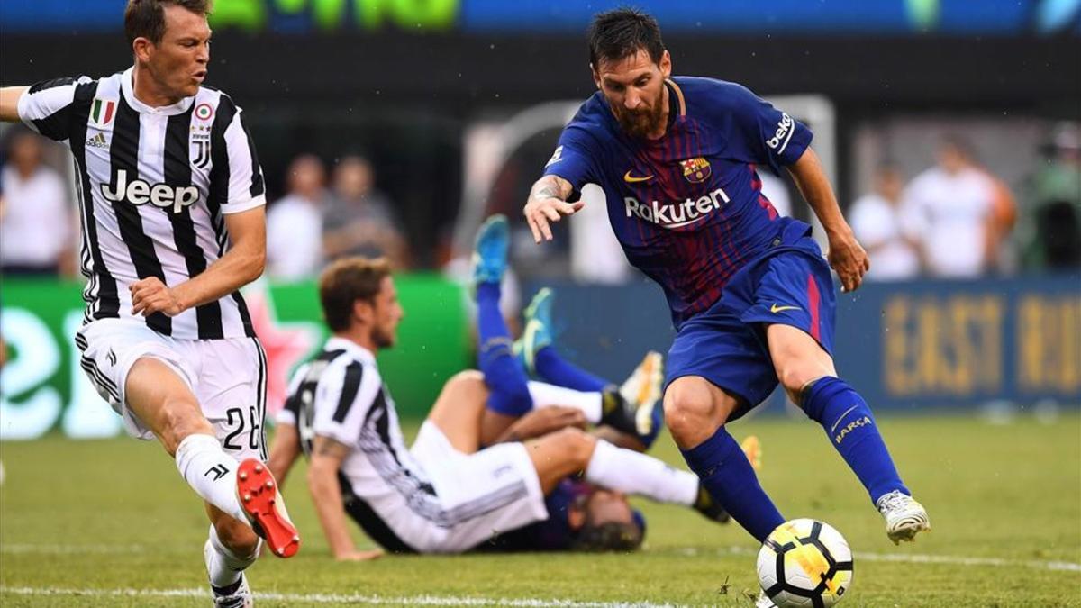 Messi rompió ante la Juventus todos los registros en un amistoso de pretemporada