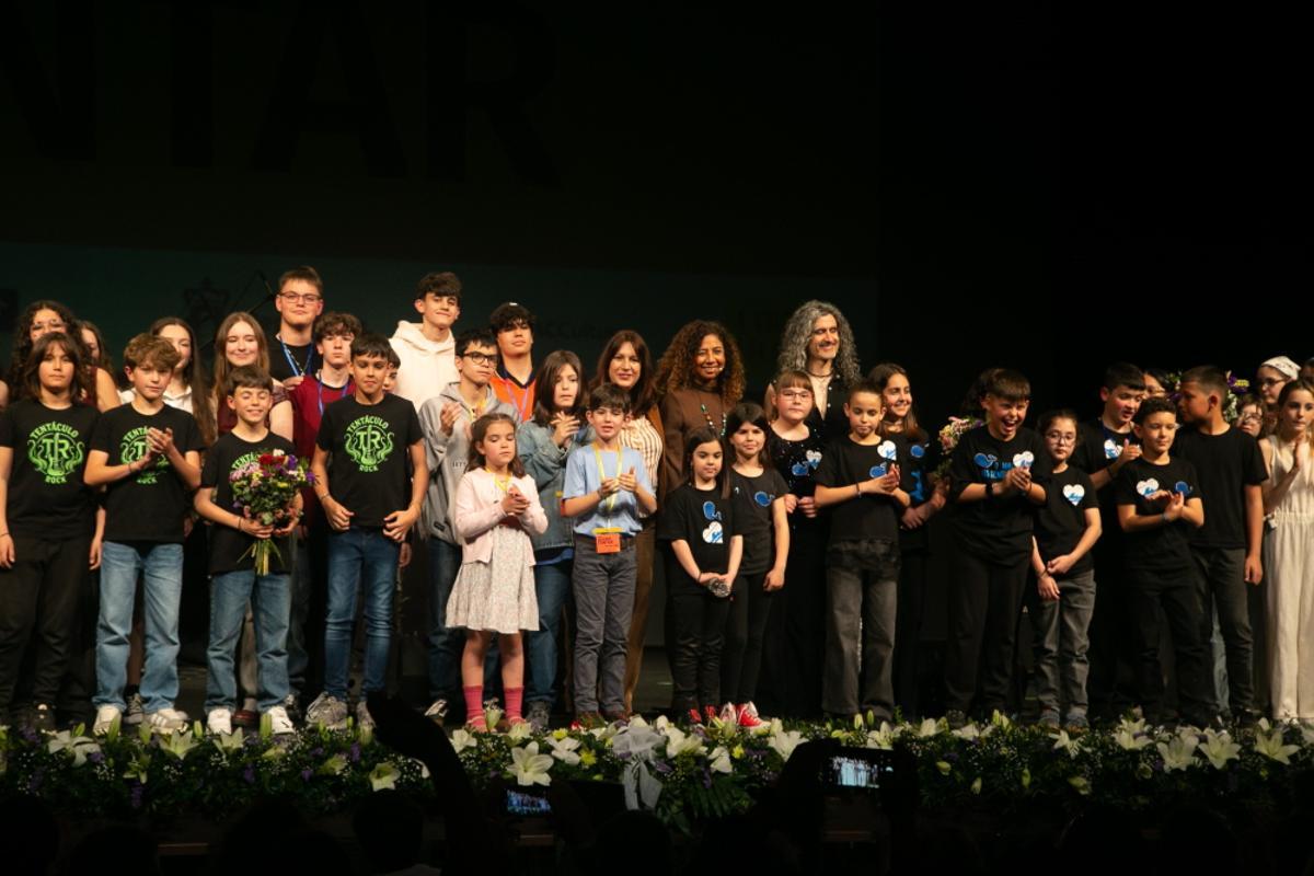 Gañadores das dúas categorías do certame.