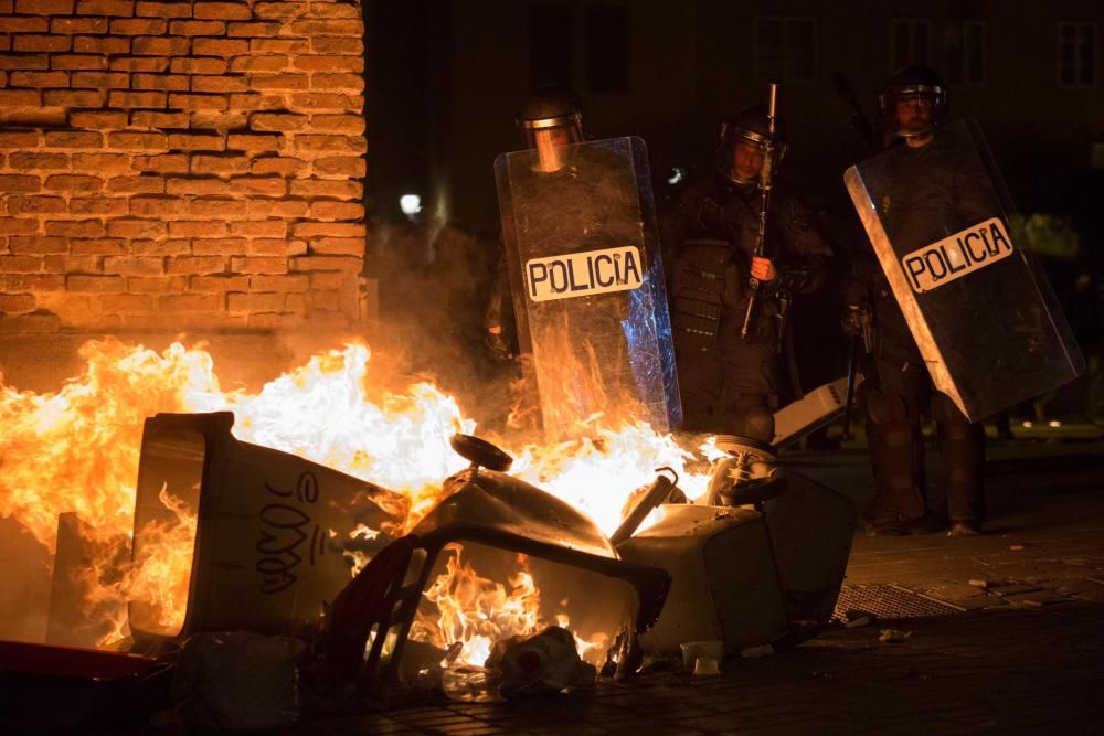 Disturbios en el madrileño barrio de Lavapiés