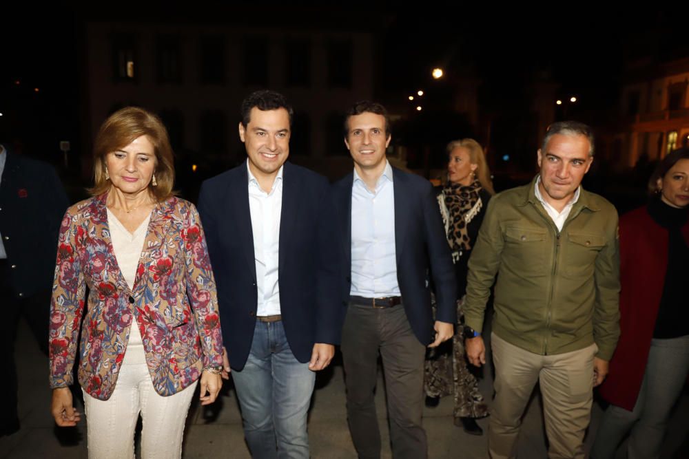 En Málaga, el presidente del PP-A y candidato a ...