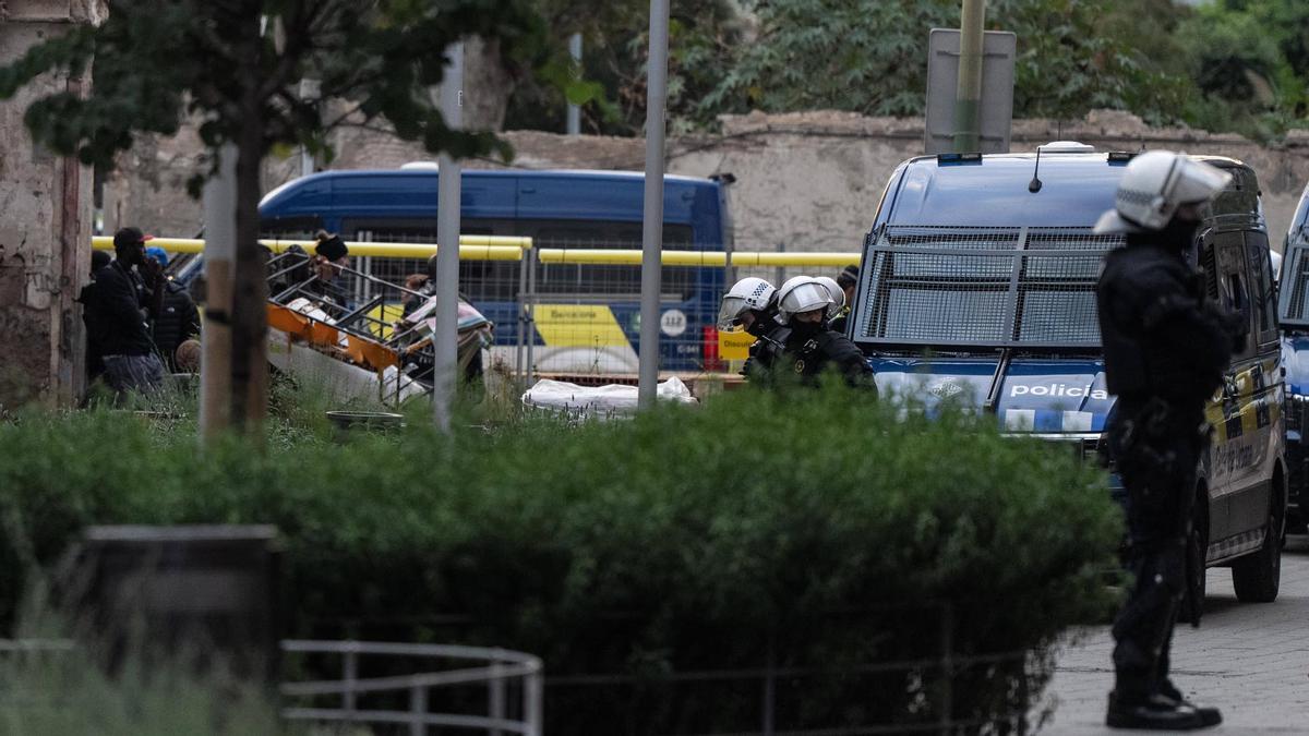 Desalojo de la nave La Escocesa