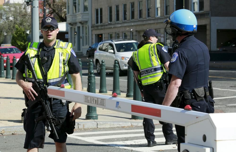 Un detenido por un tiroteo en el Capitolio