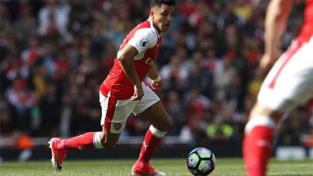 Alexis Sánchez, jugador del Arsenal