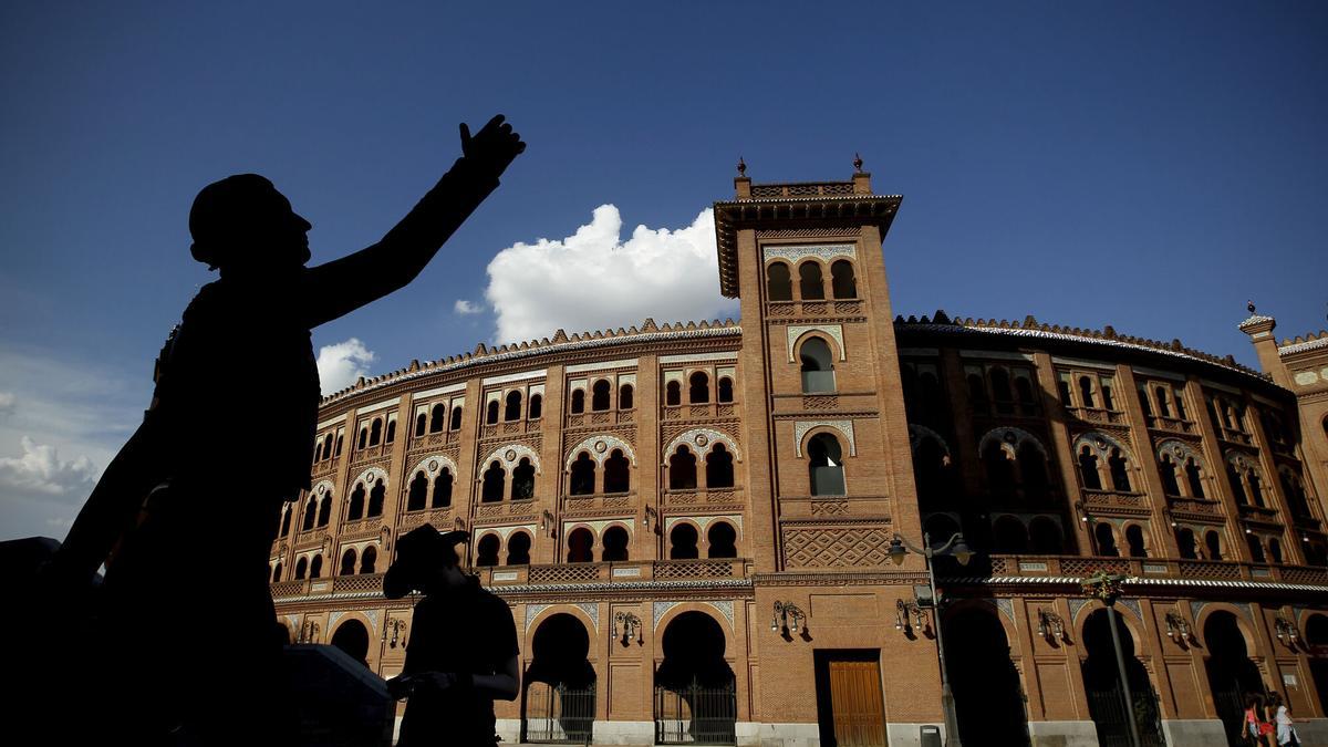 Vista del exterior de la plaza de toros de Las Ventas en Madrid.