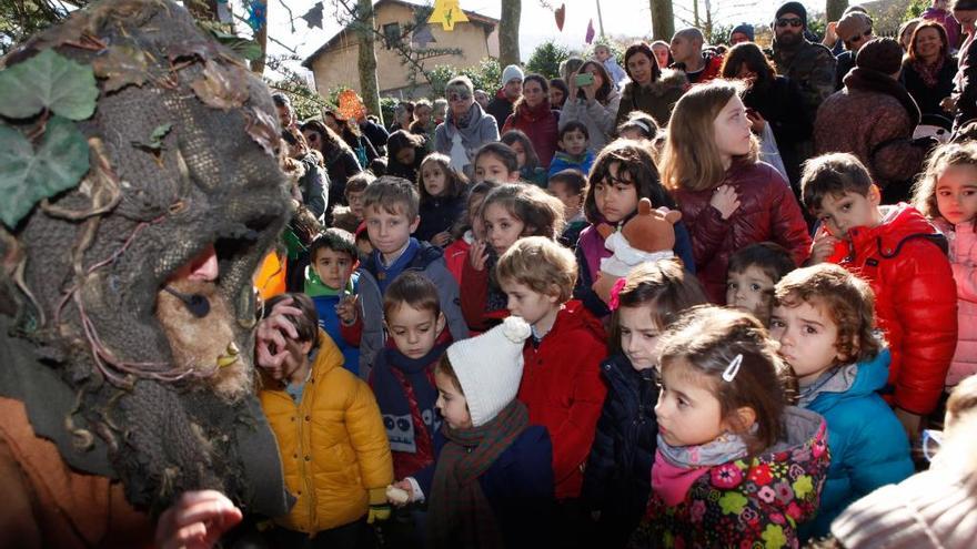 Público infantil en el Jardín Botánico