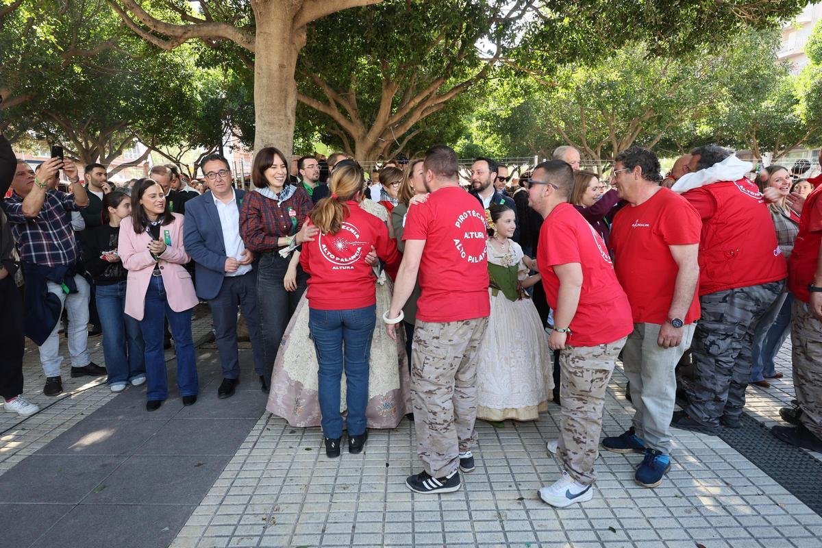 Galería de imágenes: Mascletà del jueves 12 de marzo en la Magdalena