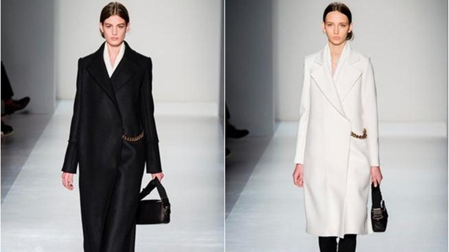 Abrigos diseñados por Victoria Beckham