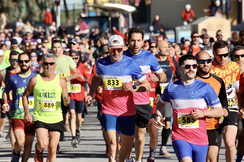 Las imágenes de la San Jorge Dragon Trail en La Alcayna