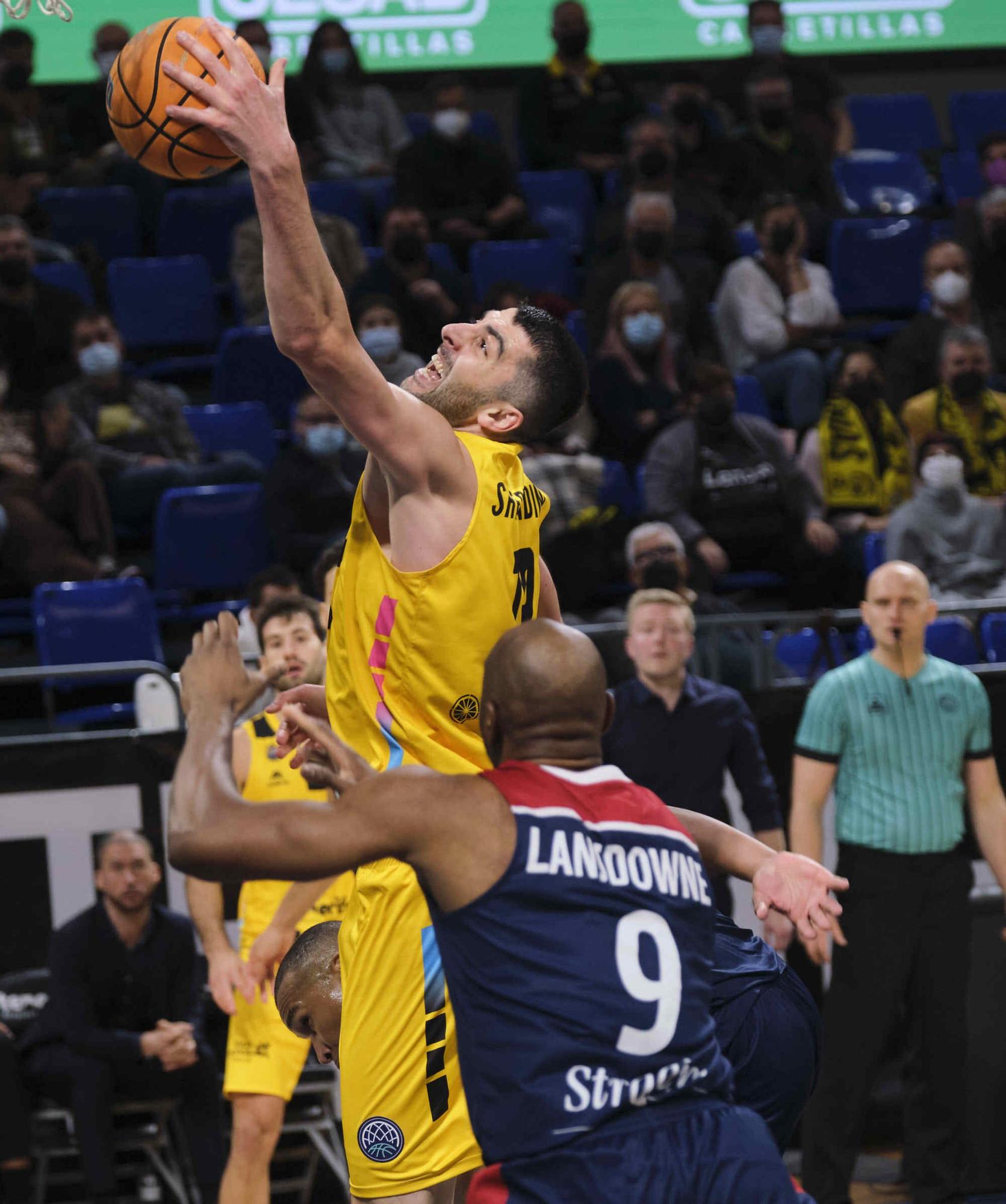 Partido Basketball Champions League: Lenovo Tenerife - SIG Strasbourg