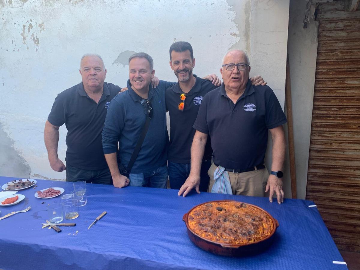 La costra, lista para su degustación