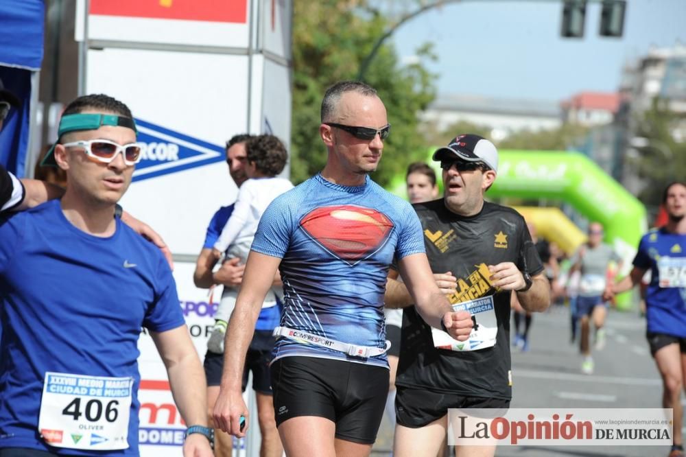 Media Maratón de Murcia: llegada (2ª parte)