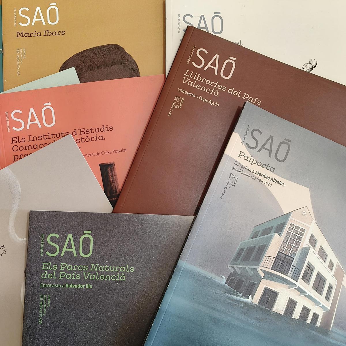 Portades de 'Saó'.