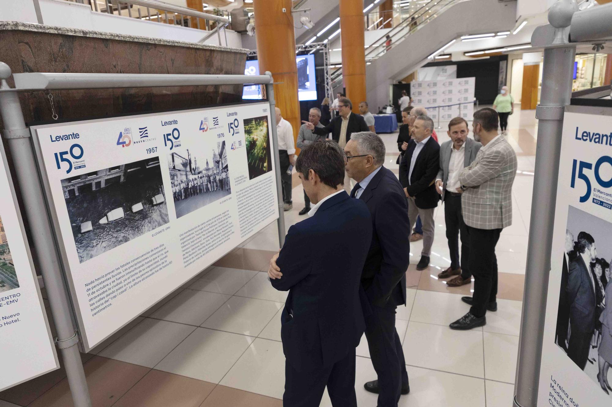 Inauguración de la exposición del 150 aniversario de Levante Emv