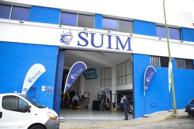 Apertura de una nave de SUIM, empresa de reparaciones navales - La Provincia