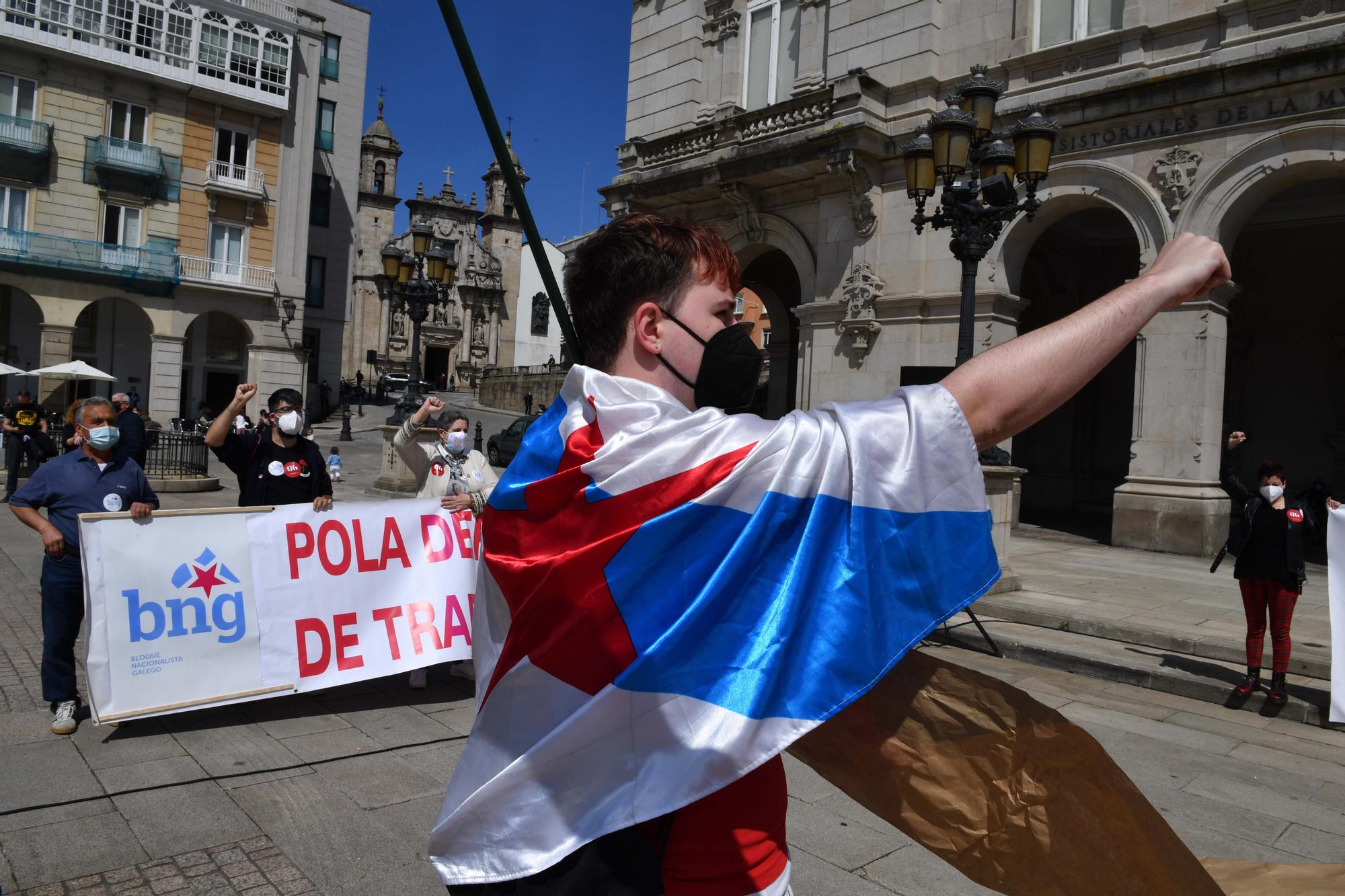 Manifestación del 1 de mayo en A Coruña