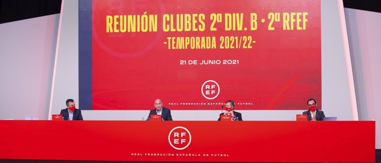 Reunión de clubes de Segunda Federación el pasado año