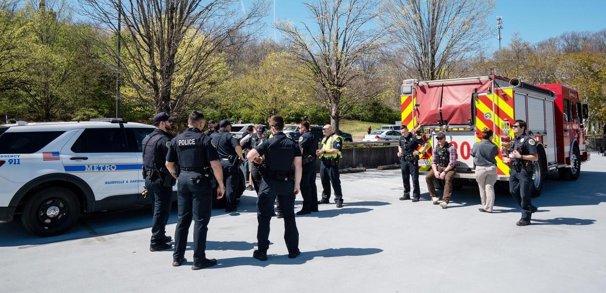 Varios policías estadounidenses en una imagen de archivo.