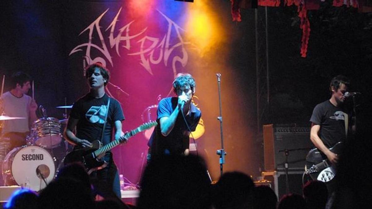 La banda Second, durante una de sus últimas actuaciones en Córdoba