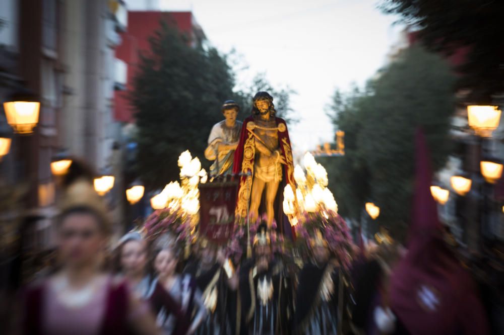 Imágenes de la Semana Santa Marinera, Santo Entierro, del 2018