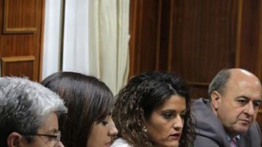 Desde la izquierda: Paloma Ramos, Emilia Alfageme, Inés Prieto y Feliciano Ferrero