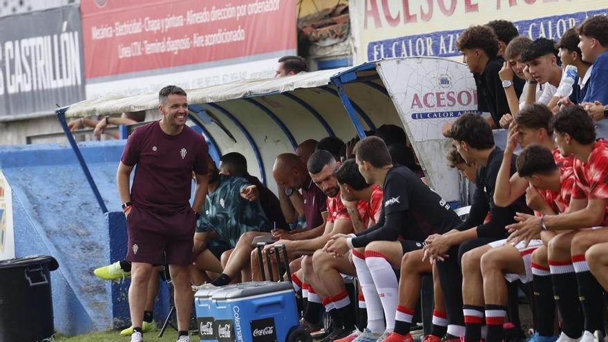 Larcamón traslada a Iker Martínez y Ferreres que cuenta con ellos para el Sporting