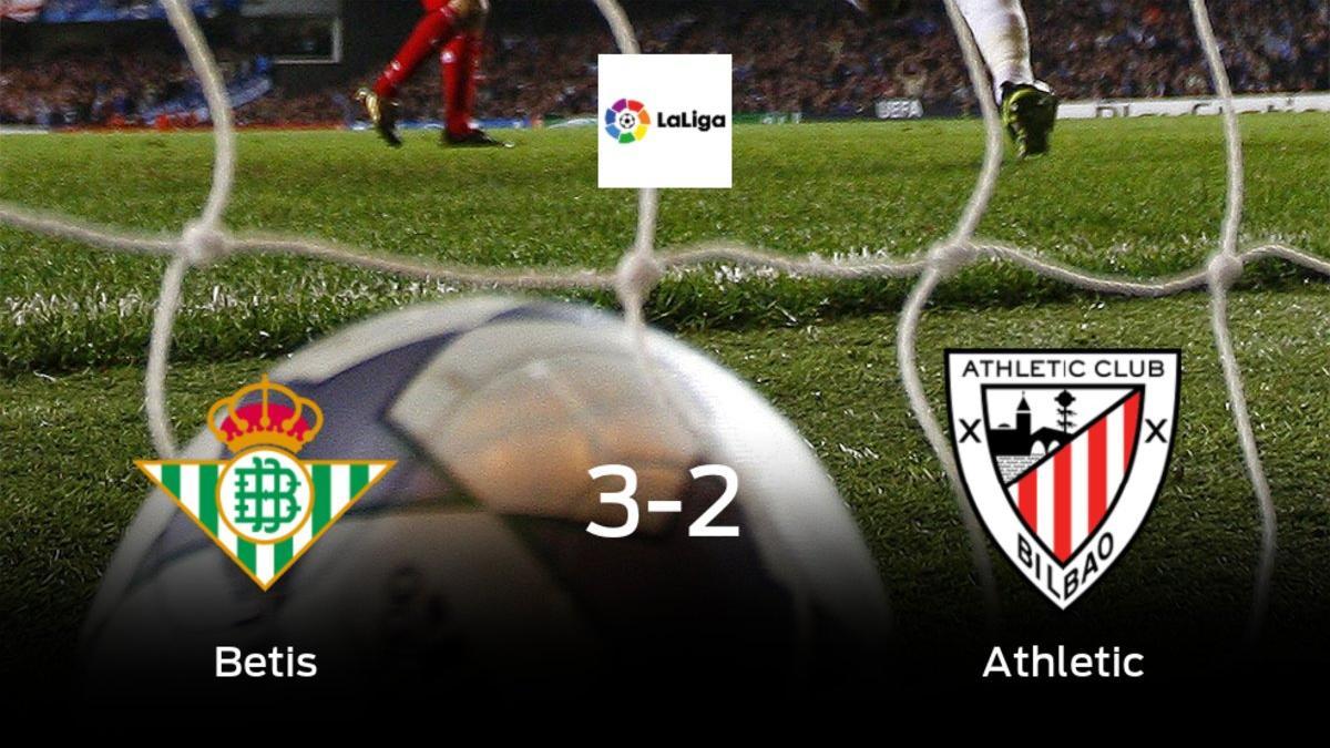 El Real Betis se hace fuerte en casa y vence al Athletic