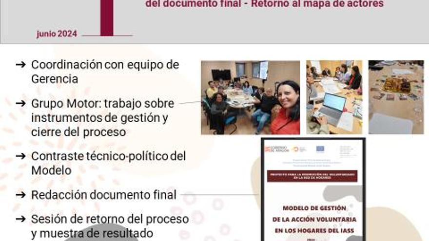 Aragón da luz verde al modelo común de voluntariado para los hogares de personas mayores