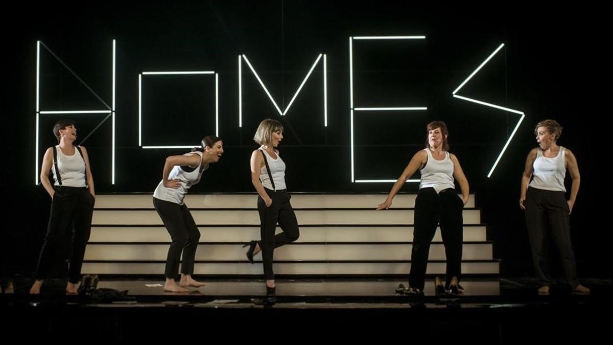 Un momento de la comedia musical 'Homes'.