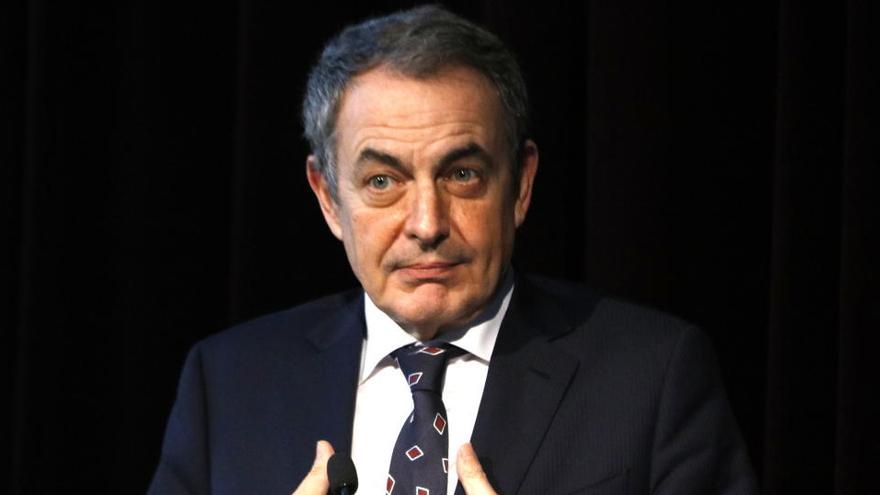 Primer pla de l&#039;expresident del govern espanyol José Luis Rodríguez Zapatero