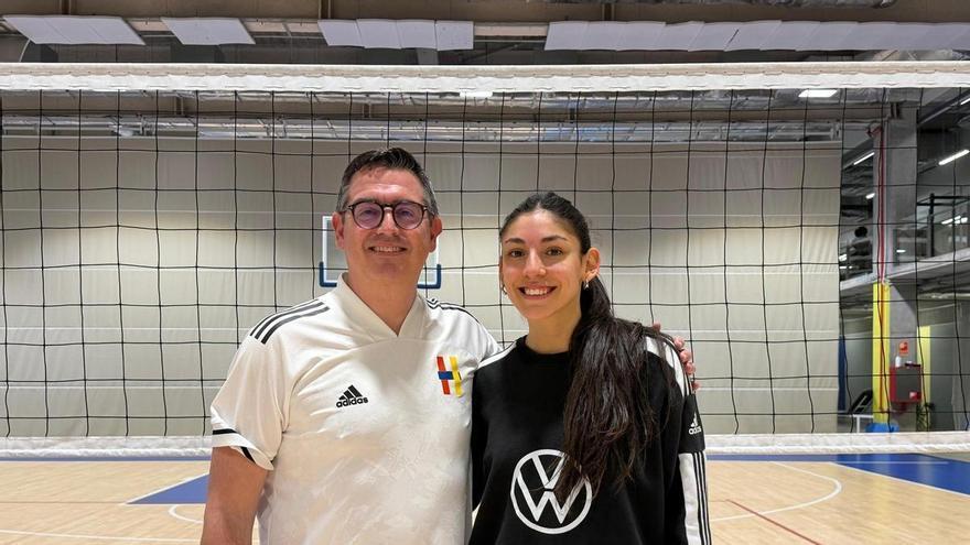 Bea Novoa, receptora del Heidelberg Volkswagen: «La clave de esta final ante el Cajasol pasa por hacer nuestro juego»