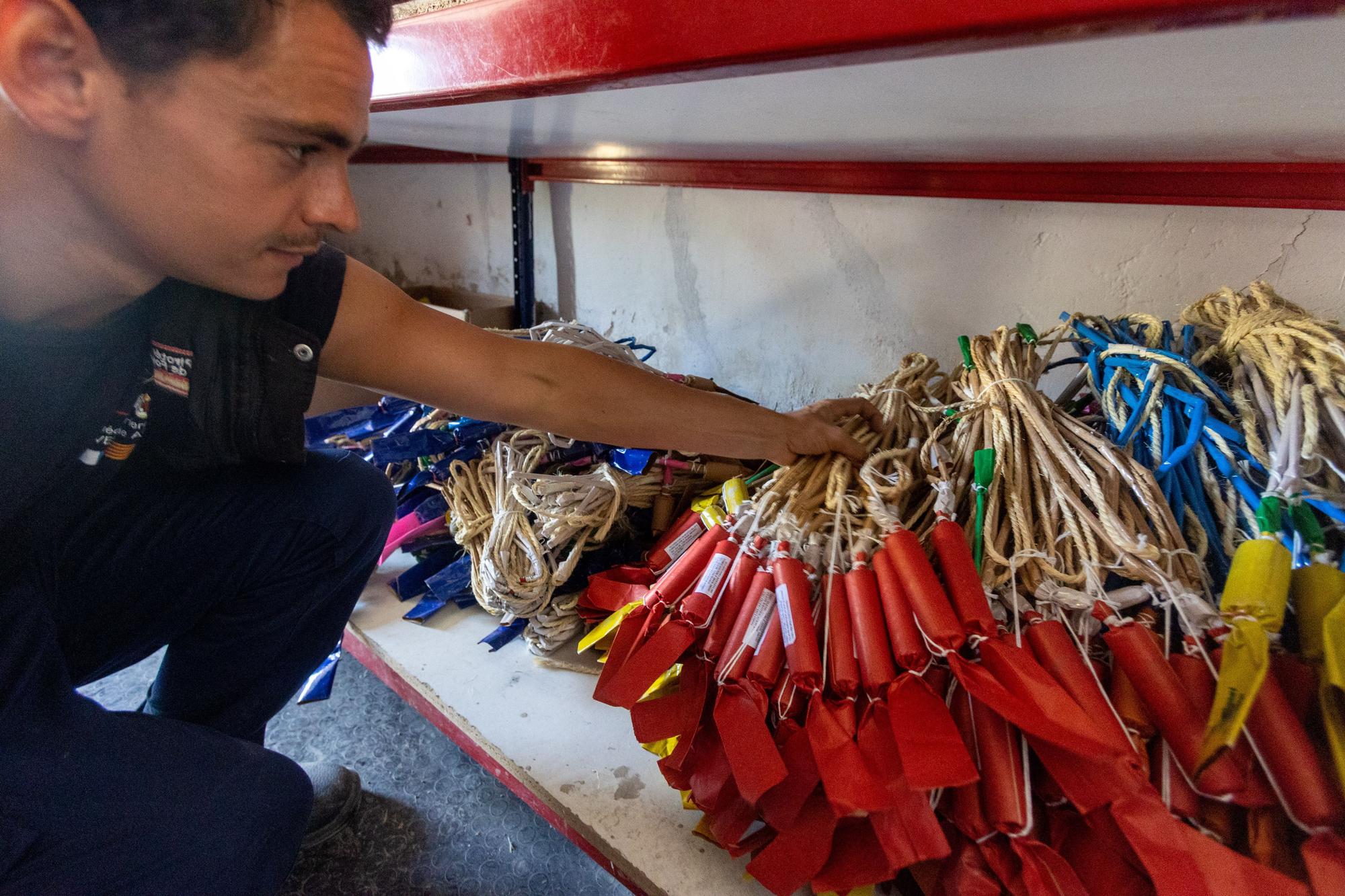 Menos fuegos para las mascletás de Luceros