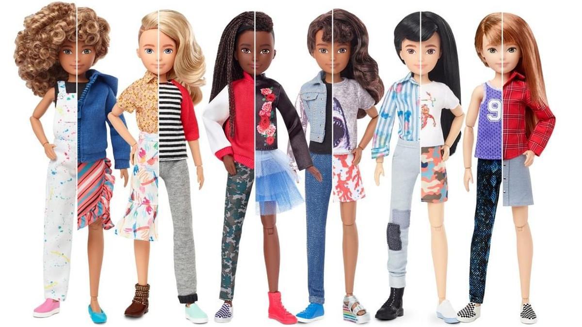 Mattel lanza los primera línea de juguetes inclusivos sin género