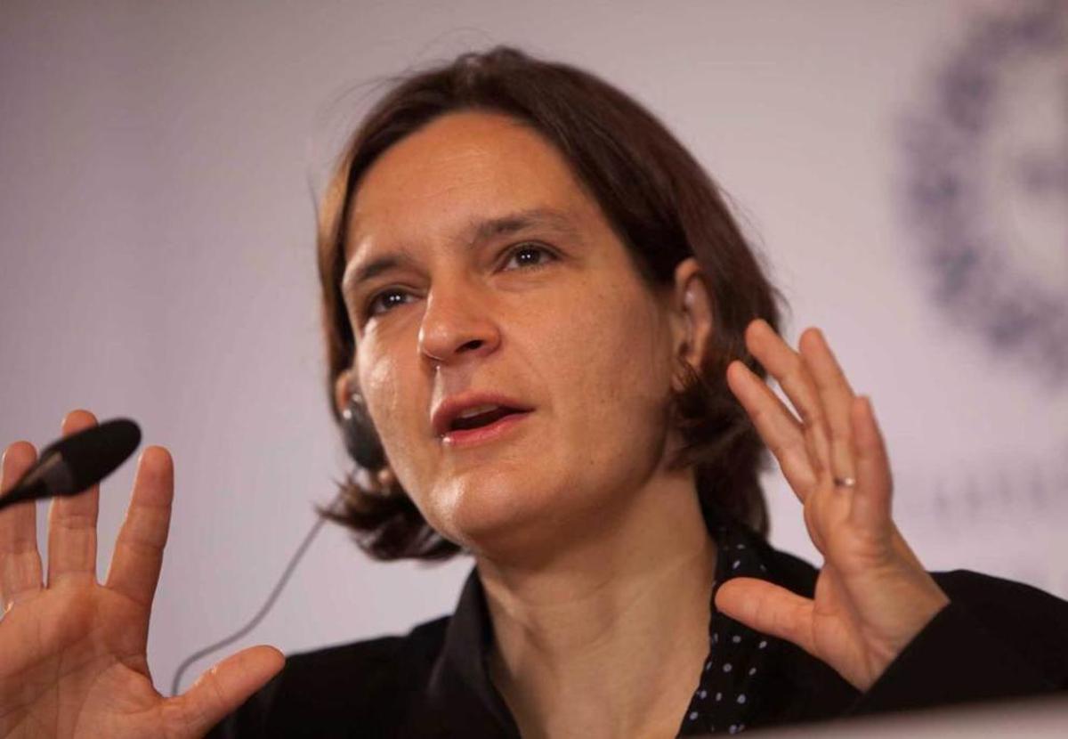 Duflo, durante la rueda de prensa en el hotel de la Reconquista.