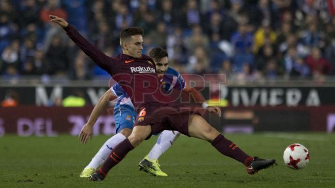 RCD Espanyol, 1 - FC Barcelona, 0 (Copa del Rey cuartos ida)