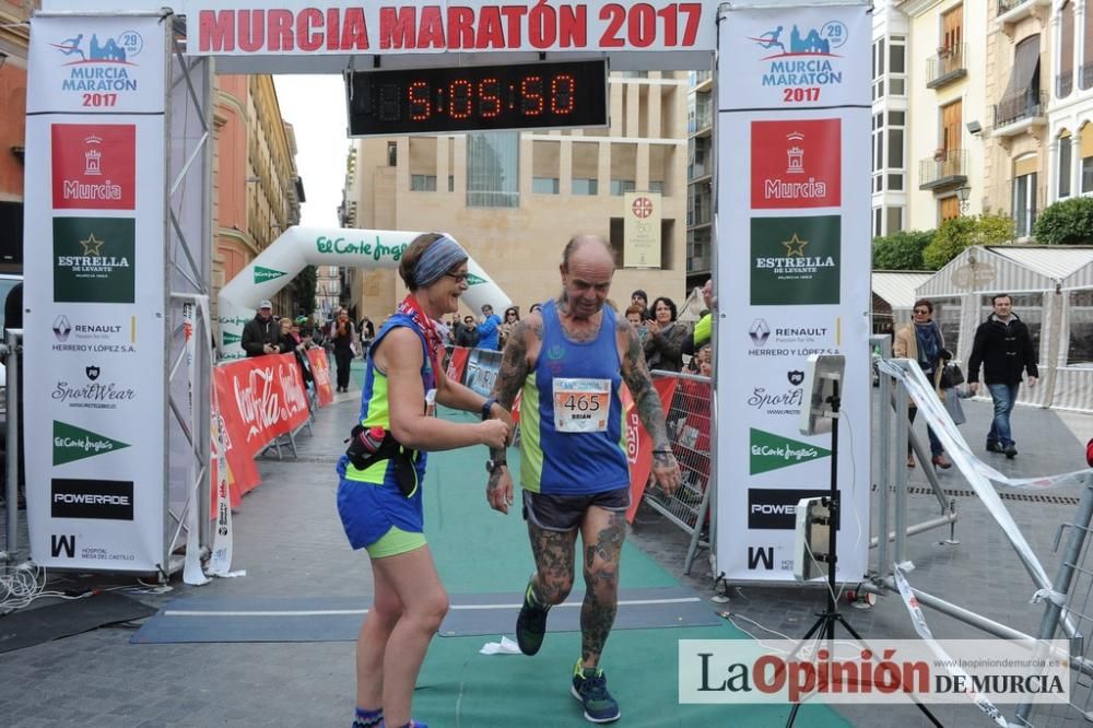 Murcia Maratón. Llegada a meta (1)