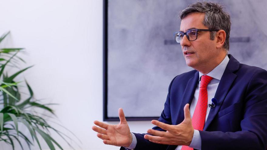 Bolaños anuncia la convocatoria de 1.440 nuevas plazas para jueces y fiscales hasta 2027