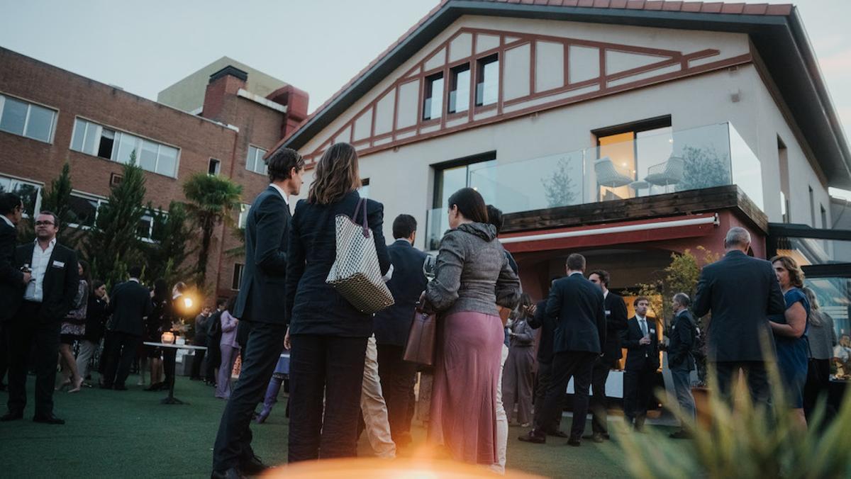 Una fiesta organizada por CasaClub en el chalet de El Viso ahora vendido
