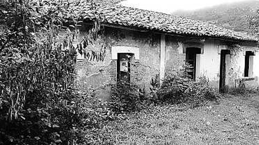 Las viejas escuelas de Santa Eulalia.