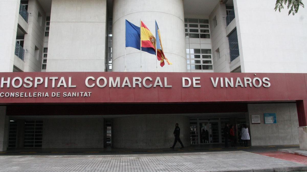 Imagen de la fachada del hospital de Vinaròs.