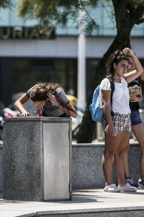 Ola de calor en Asturias