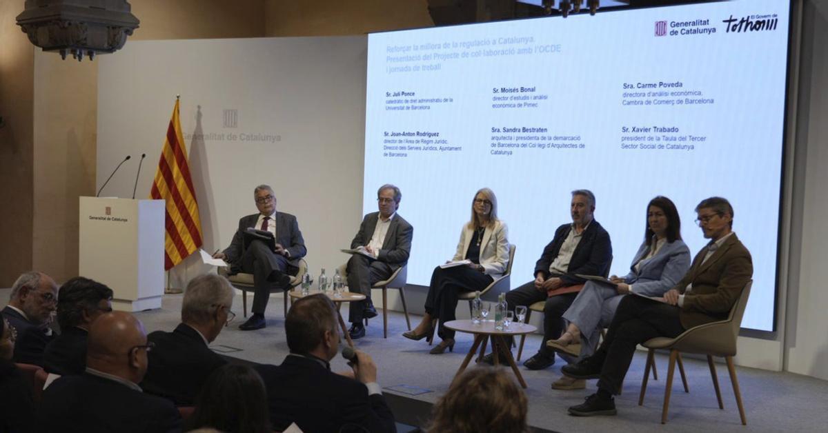 La Generalitat sotmetrà les seves normes a examen de l’OCDE