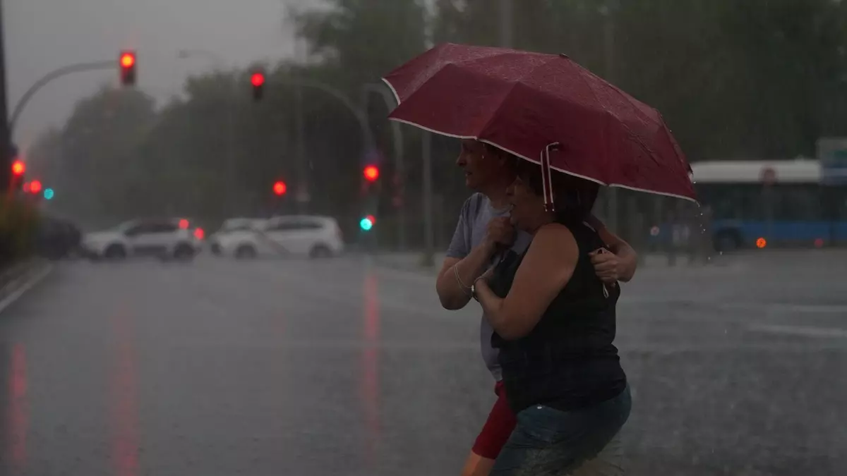 Madrid, bajo aviso amarillo por tormenta este jueves con posible granizo y ráfagas de viento