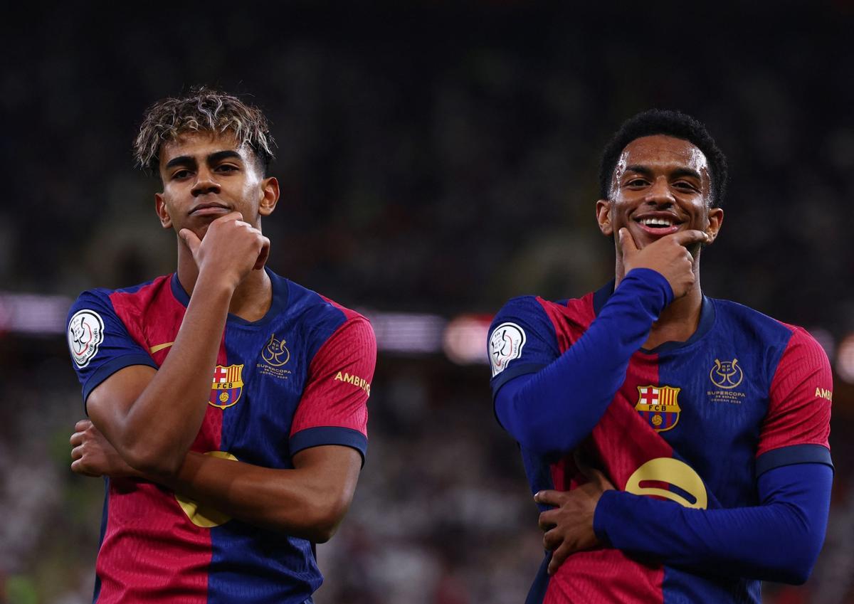 El Barça golea 2-5 al Madrid en la final de la Supercopa | FOTOS