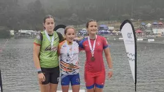 Doce medallas para los palistas asturianos en el Campeonato de España de Jóvenes Promesas de piragüismo sprint