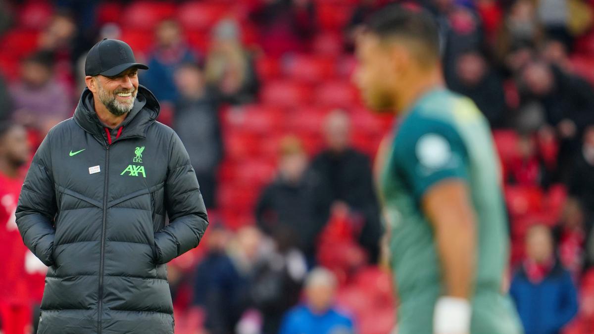 Klopp, en el partido de FA Cup