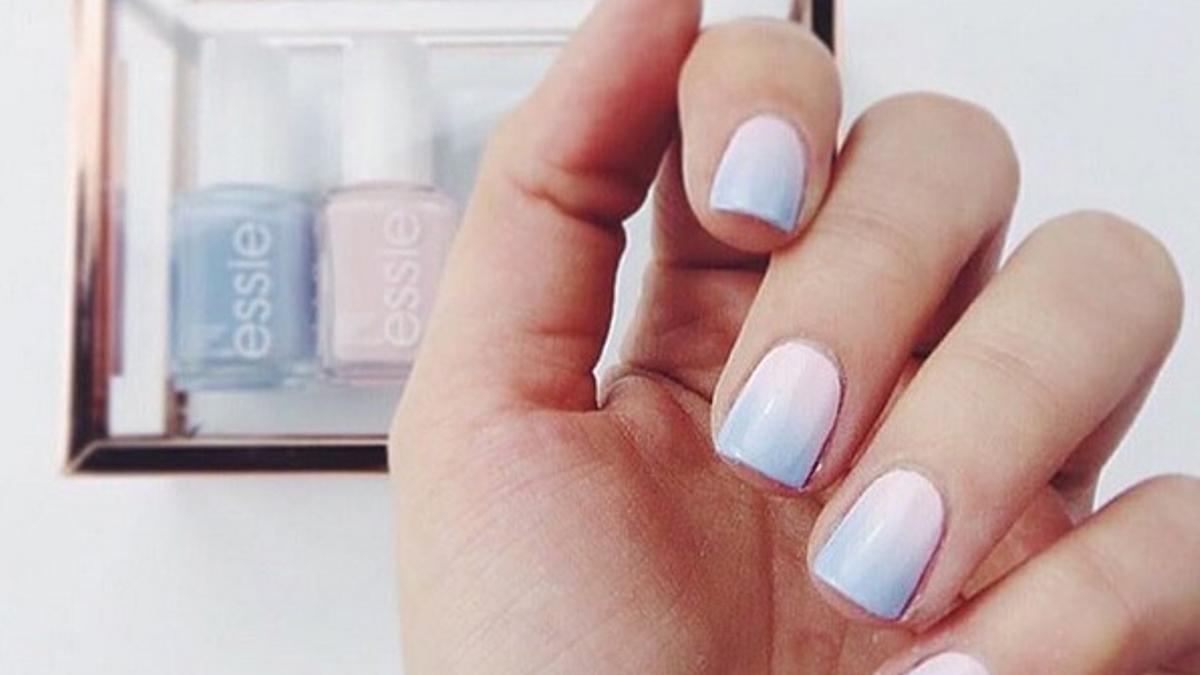 Tendencia beauty 2016: manicura azul y rosa